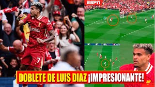 RELATO EMOCIONANTE DOBLETE GOLES de LUIS DIAZ LIVERPOOL vs BOURNEMOUTH [upl. by Tower860]