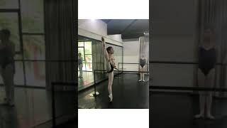 Ms Claresta Alim  Barre Exercises  Pointe work  Adagio [upl. by Oly]