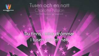 1999 Charlotte Nilsson  quotTusen och en nattquot [upl. by Aremmat]