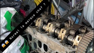 VlogDécouverte moteur Comment savoir si Joint de culasse sur un moteur ouvert  Golf 4 TDI [upl. by Hobie]