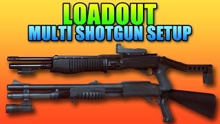 Battlefield 4  Loadout Multi Shotgun Setup Spas12 Shorty 12G and M26 DART [upl. by Ahsimrac649]