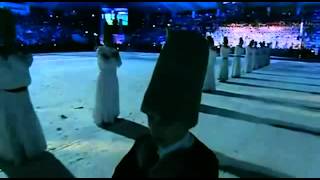 Anadolu Ateşi  Rumi amp Şems Düet  Etme 2011 Erzurum Kış Olimpiyatları Açılışı [upl. by Nwahsiek]