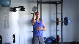 How to properly Single Arm Dumbbell Shoulder Press [upl. by Robbi]