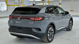 All New Volkswagen ID4 Crozz  2024   EV Mid Size 2Row Family SUV [upl. by Jeanne]