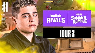 CEST PARTI POUR LE DERNIER JOUR DE CES TWITCH RIVALS SUMMER RUMBLE  Jour 3 Partie 1 [upl. by Montague]