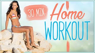 HOME WORKOUT  30 Minuten Oberkörper und Bauch [upl. by Leasim]