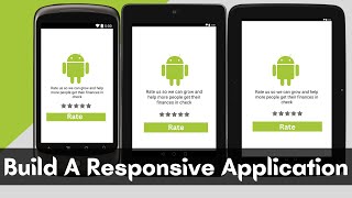 How to Make Responsive App in Android Studio using SSP and SDP Responsive App in Android 2023 [upl. by Shulem216]