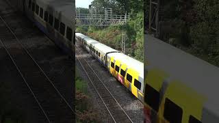 Via Rail train 72 heads through Burlington ON railway shorts [upl. by Mahgem]