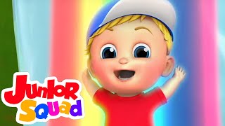 Chanson swing  Comptines pour bébé  Dessins animés  Junior Squad Française  Préscolaire [upl. by Deny]