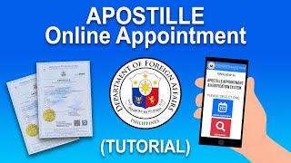 DFA Online Appointment ApostilleRed Ribbon – 6 MIN TUTORIAL [upl. by Delorenzo79]