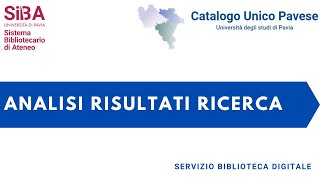 SebinaYou Analisi risultati ricerca [upl. by Aimak]