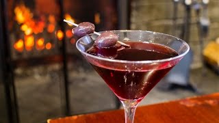 How to make a Sandeman Port Martini Cocktail [upl. by Dnesnwot]