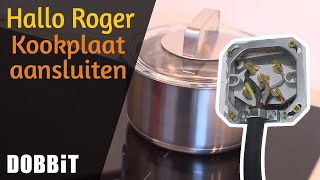 Hallo Roger Kookplaat aansluiten [upl. by Akenit]