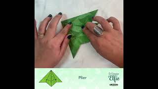 Tuto Origami  la grenouille du Grimoire dElfie [upl. by Macleod]