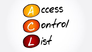 Configuration de lACL Standard [upl. by Eornom918]