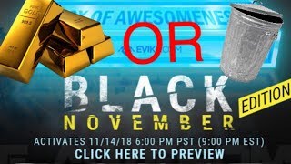 Gold Or Garbage A preview of Evikes quotBlack Novemberquot Box of Awesomeness [upl. by Jemmy]