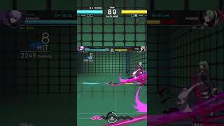 PHONON 😡 uni2 undernightinbirth fgc shorts [upl. by Chavez]