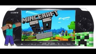 Como baixar e instalar Minecraft 20 no seu PSP [upl. by Anaiad]