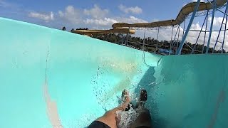 Green Verde Water Slide at Veneza Water Park [upl. by Ventre528]