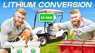 Lithium Golf Cart Conversion is Cheaper than you Might Think 🔋 [upl. by Ainavi251]