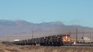 BNSF 5338  High Speed Hoppers [upl. by Weiner]