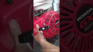 instalación de kit de arranque eléctrico en motor HONDA GX390 [upl. by Milman595]