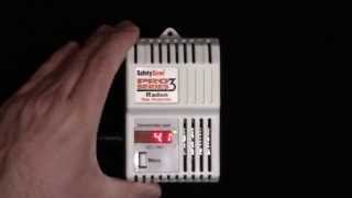 Radon Gas Detector Pro Series 3 by Safety Siren Review [upl. by Ahsema]