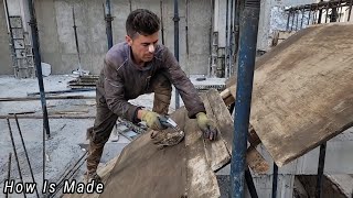 Reinforced Concrete Stairs Construction Process  How Is Made [upl. by Akerboom871]