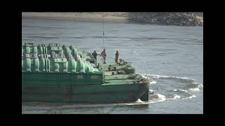 quotMISSISSIPPI RIVERquot Barges and Dredging [upl. by Mccarty]