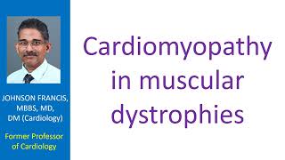 Cardiomyopathy in muscular dystrophies [upl. by Eceinal916]