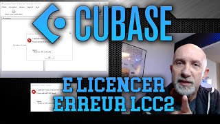 Cubase elicencer  erreur LCC2 [upl. by Eybbob]