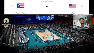 Puerto Rico vs USA Live Streaming  Olympic Basketball 2024  Puerto Rico vs USA Live [upl. by Seamus267]