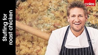 How to Make Stuffing for your Roast Chicken  Cook with Curtis Stone  Coles [upl. by Mauchi]