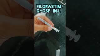 injection FILGRASTIM nursing nursingstudent nursingofficer important norcet [upl. by Yarezed]