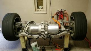 Tesla Motor Test Bench  QASale Prep Custom control package [upl. by Eniamahs]