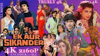 Ek Aur Sikander  1986  Full Movie 4K Ultra HD  Mithun Chakraborty amp Rakesh Roshan  Drama Family [upl. by Kirbee]