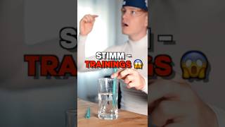 Männliche Stimme bekommen mit dieser Übung 😱💦 STIMMTRAINING [upl. by Manard]