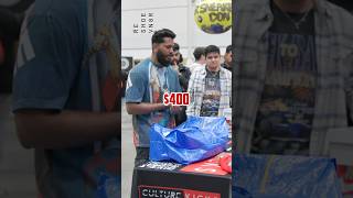 I Bought A 400 Mystery Box At Sneaker Con viral funny yt trending comedy [upl. by Aicertap]