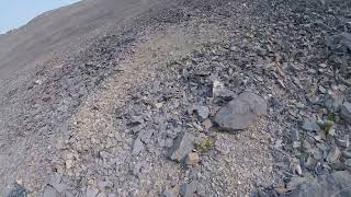 Climbing Up Mt Breitenbach Rock Scree [upl. by Farrica]