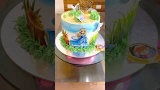 Photo Print Cake Tall cake cake cakeshorts shortvideo cakedesign shortsfeed simple variety [upl. by Pomcroy373]