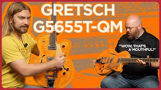 Boring Name Incredible Guitar Gretsch G5655T QM [upl. by Ermina]