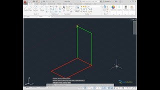 AutoCAD LT  2 methods of 3D rotate [upl. by Enidlarej958]