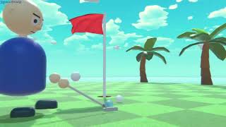 Multiplayer Platform Golf gameplay  GogetaSuperx [upl. by Cirred]