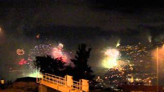 Madeira Island Fireworks 2014  Fogo de Artifício Madeira 2014 HD [upl. by Norby]