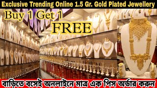 Nakshatra Gold Plated Jewllery Single piece Available  Original Forming Gold Jewellery Shop Kolkata [upl. by Kahler]