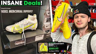 Finding CRAZY Soccer Cleat Deals at the Outlets NEW Ronaldo Nike Mercurial for 100 [upl. by Octavla623]