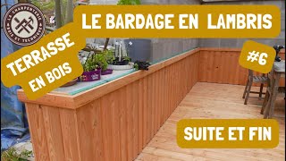 Construire une terrasse en bois sur plots réglables 6 Le bardage en Douglass [upl. by Loveridge409]