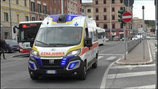 Ambulanza Croce Gialla Ancona in Emergenza  Italian Ambulance in Emergency [upl. by Ajuna334]