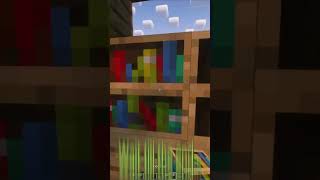 Secret Minecraft Bookshelf Door [upl. by Alegnat801]