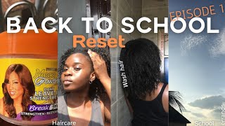 My BACK TO UNI RESET EPSD 1  SOPHOMORE EDITION  haircare school errands friends [upl. by Kerek]